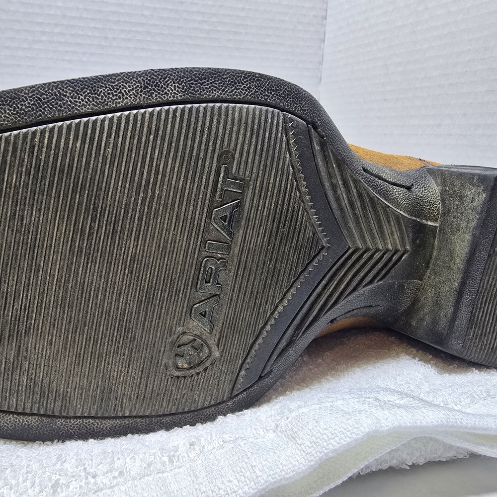 Ariat Two-Tone Western Boots - Brown and Black - Picture 11 of 15